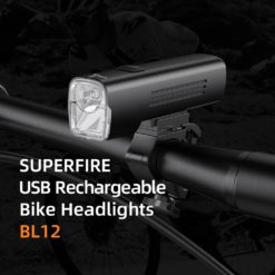 Alternative view of SuperFire LED sykkellykt med feste 1200 lumen og 200 gram