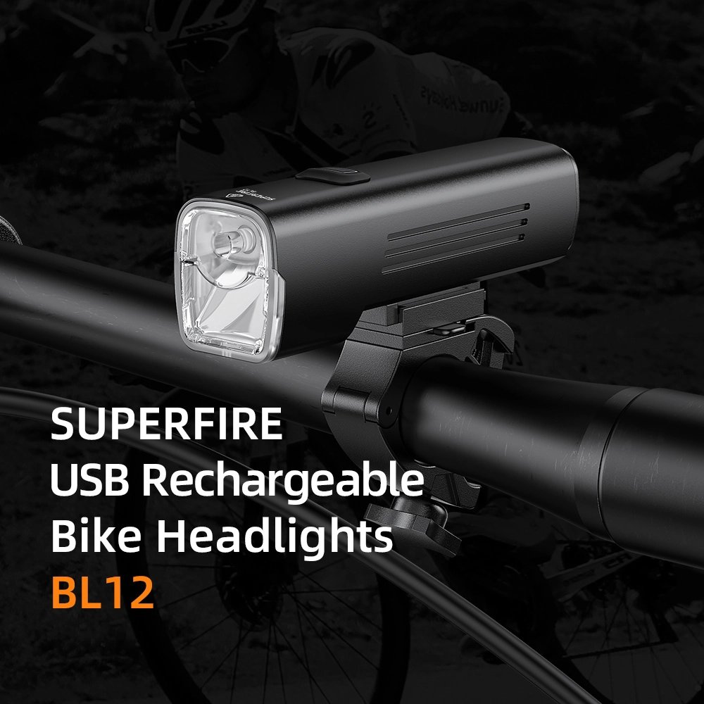 SuperFire LED sykkellykt med feste 1200 lumen og 200 gram | Superfire SuperFire LED sykkellykt med feste 1200 lumen og 200 gram - Bilde 2