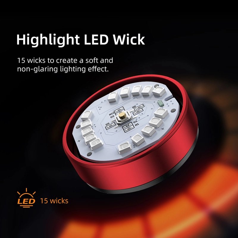 SuperFire LED sykkel baklykt med feste Med vibrator, lades med USB | Superfire SuperFire LED sykkel baklykt med feste Med vibrator, lades med USB - Bilde 13