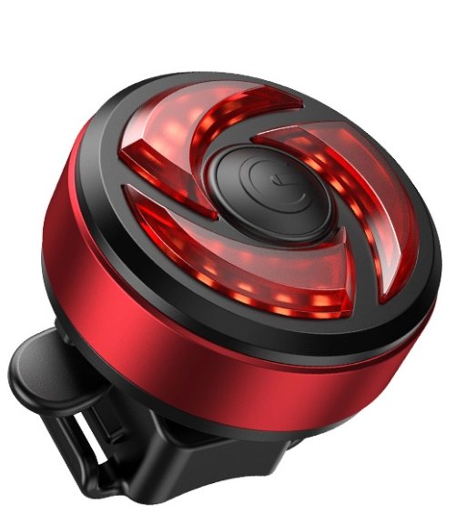 SuperFire LED sykkel baklykt med feste Med vibrator, lades med USB | Superfire SuperFire LED sykkel baklykt med feste Med vibrator, lades med USB