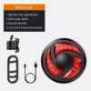 SuperFire LED sykkel baklykt med feste Med vibrator, lades med USB | Superfire SuperFire LED sykkel baklykt med feste Med vibrator, lades med USB | Superfire