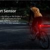 SuperFire LED sykkel baklykt med feste Med vibrator, lades med USB | Superfire SuperFire LED sykkel baklykt med feste Med vibrator, lades med USB | Superfire