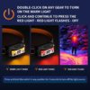 Superfire LED hodelykt med USB lading 200 lumen 48 gram | Superfire