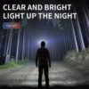 Superfire LED hodelykt med USB lading 200 lumen 48 gram | Superfire