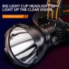 Superfire LED hodelykt med USB lading 2500 lumen | 36 watt | 295 gram | Superfire