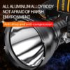 Superfire LED hodelykt med USB lading 2500 lumen | 36 watt | 295 gram | Superfire