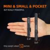 Superfire X18 Pennelykt Bærbar mini lommelykt med fem lysmoduser | Superfire