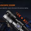 Superfire Teleskop håndlykt 1200 lumen Vekt 205 gram, rekkevidde 800 meter | Superfire