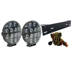 BRT 7" ekstralyssett med boost og park Oppdatert | Dual parklys og 1 Lux@427 m.