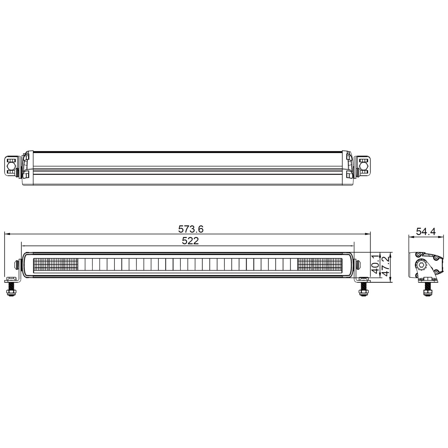 Lumary Vixen SR32 rett enrad ledbar Dynamisk parklys, komplett sett med XBB | Lumary Lumary Vixen SR32 rett enrad ledbar Dynamisk parklys, komplett sett med XBB - Bilde 16