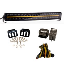 Lumary Vixen DR22C kurvet dobbel ledbar Dynamisk parklys, komplett sett med XBB