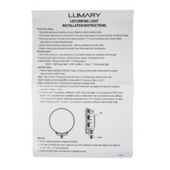 Alternative view of Lumary Spider ekstralyssett 29 000 Lumen Komplett sett med dynamisk posisjonslys