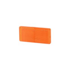 Rektangulær refleks - Oransje Refleks enhet med festebånd (44×94mm)