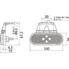LED Sidemarkeringslampe 24V oransje Kun for 24 volt med ADR godkjenning | Vignal