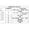 Iveco Venstre LED Baklampe med skiltlys HDSCS 8-pins Sidekontakt (Iveco) | Vignal