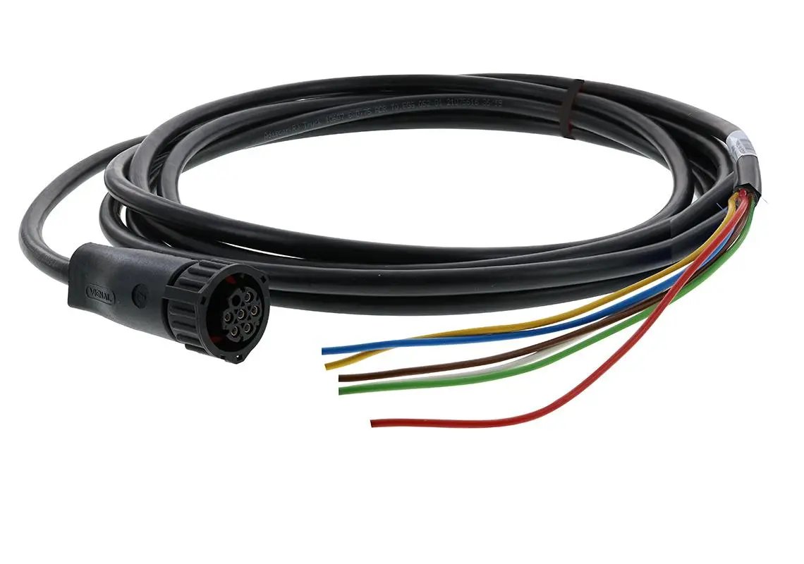 Baklampe kabelsett AMP 1,5 7-pin unkontakt og lengde 2500 mm | Vignal Baklampe kabelsett AMP 1,5 7-pin unkontakt og lengde 2500 mm