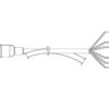 Baklampe kabelsett AMP 1,5 7-pin unkontakt og lengde 2500 mm | Vignal Baklampe kabelsett AMP 1,5 7-pin unkontakt og lengde 2500 mm | Vignal