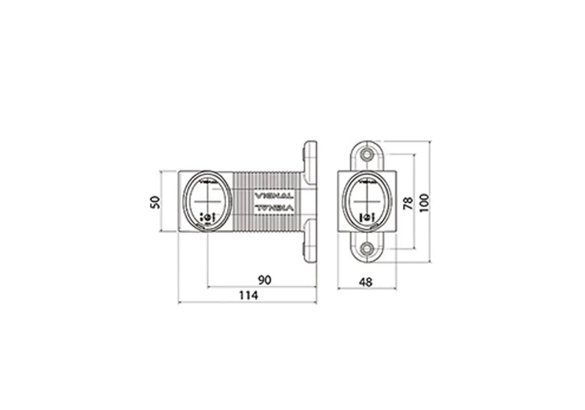 End Outline Markeringslys Symmetrisk LED LED 12/24V (Hvit / Rød / gul) | Vignal End Outline Markeringslys Symmetrisk LED LED 12/24V (Hvit / Rød / gul) - Bilde 2