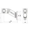 Venstre End Outline Markeringslys LED LED 12/24V (Hvit / Rød / Gul) | Vignal Venstre End Outline Markeringslys LED LED 12/24V (Hvit / Rød / Gul) | Vignal