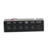 Varsellysbjelke Lumary Blaze Black line 100 cm, nattsenking, Nano LED | Lumary
