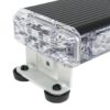 Varsellysbjelke Lumary Blaze Black line 100 cm, nattsenking, Nano LED | Lumary