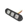 Varsellys Lumary Elastisk Blitz 3 3 LED, 9W, 12 og 24V, 19 blinkmønster | Lumary