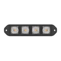 Varsellys Lumary Elastisk Blitz 4 4 LED, 12W, 12 og 24V, 19 blinkmønster