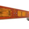 Varsellysbjelke Lumary Guardian Silver line 77 cm med oransje glass | Lumary