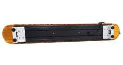 Alternative view of Varsellysbjelke Lumary Guardian Black line 106 cm med oransje glass