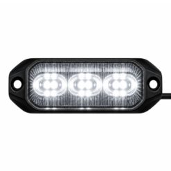 LUMARY Dark 3 LED varsellys, hvitt lys LED Sotet med hvit lysfarge