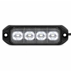 LUMARY Dark 4 LED varsellys, hvitt lys LED Sotet med hvit lysfarge