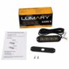 LUMARY Dark 4 LED varsellys Orange LED Sotet med oransje lysfarge | Lumary