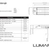 Hvitt markeringslys og varsellys Alt i en og samme lampe | Lumary