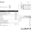 Gult markeringslys og varsellys Alt i en og samme lampe | Lumary