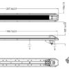 Lumary All In One takbjelke 121 cm Ekstralys varsellys arbeidslys baklykter | Lumary