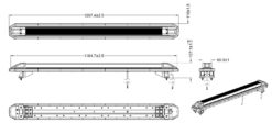 Alternative view of Lumary All In One takbjelke 121 cm Ekstralys varsellys arbeidslys baklykter