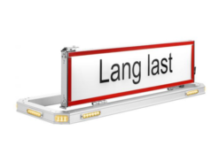 911 Signal varselbjelke med bred last"."