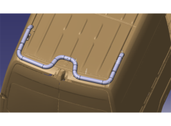 Bakre Takbøyle 60mm Spri/Cra H2