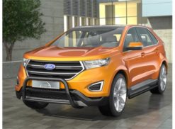 EU Frontbøyle 60mm / 42mm Sort