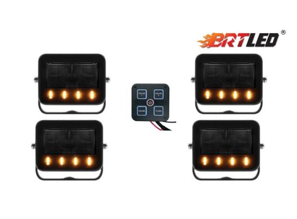 BRT Dual 40 LED m/varsellys - Pakke