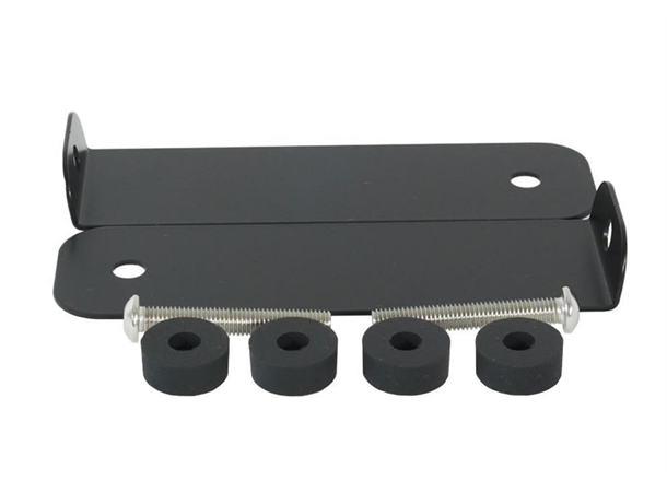 Fix-point braketter varselbjelke Sort