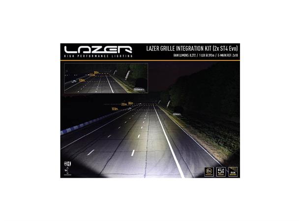 Lazer® Grillkit med ST4 Evolution
