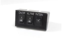 NANO-LED Varselbjelke 124cm m/nattsenk