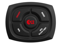 Styringsboks med kontrollpanel for skilt