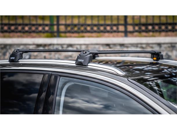 TURTLE AIR2 Takstativ - Lukket Rails | 5dr -Tiggo 8 2018+ | Turtle TURTLE AIR2 Takstativ - Lukket Rails