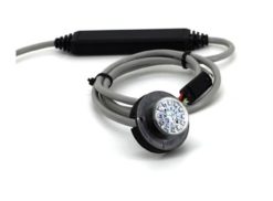 Varsellampe for innfelling Gul