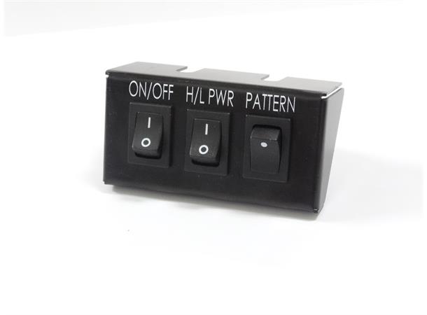 Varsellys for bil med fix-point