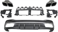 Mercedes X167 GLS diffuserpakke bak, AMG GLS63 design