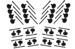 32 stykker Plast Auto Clips Hjulbuer Fender Flares