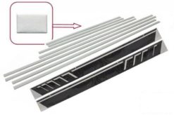 Add On Door Lister Strips with Side Decals Sticker Vinyl Matt Black egnet for MERCEDES G-Class W463 (1989-2017)